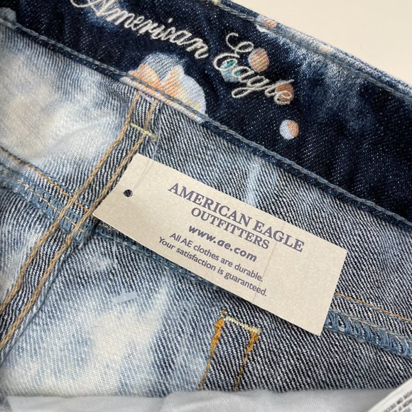 AMERICAN EAGLE OUTFITTERS DENIM SHORTS - Picture 4 of 8